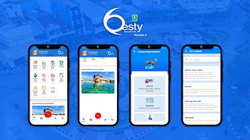 Android application BESTY Belitung Smart City screenshort