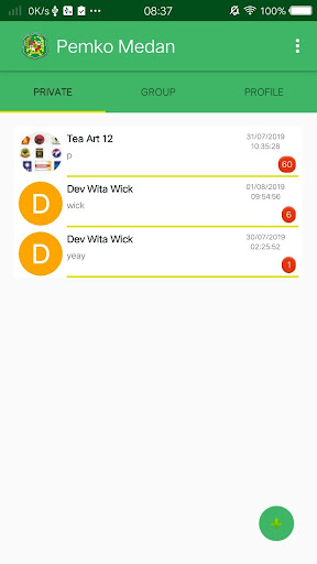 Medan Chat Screen 3
