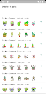 Stickers de Cactus