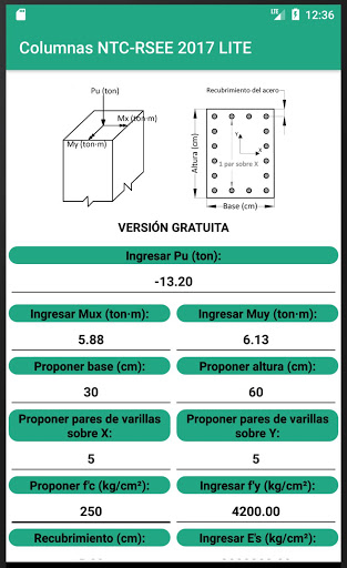Diseño de columnas NTC 2021 Li