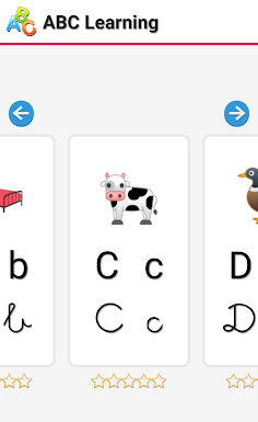 ABC Learning -English alphabet - Screenshot 2