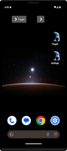 Screenshot of Night Filter