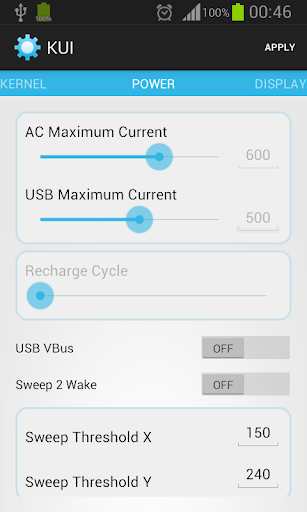 KUI - A Kernel Tweaker