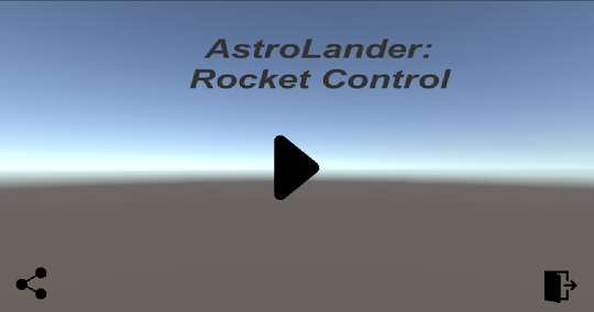 AstroLander: Rocket Control