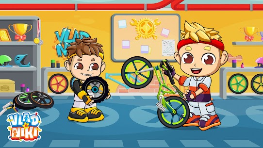 Vlad & Niki: Kids Bike Racing Apk Mod for Android [Unlimited Coins/Gems] 9