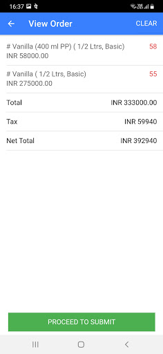 OrderSho Screen 3