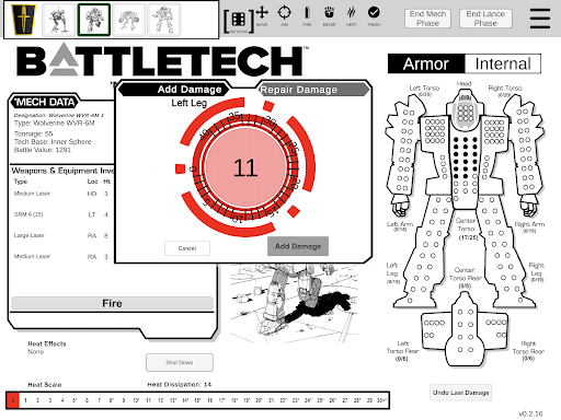 Battletech Tactical Companion Screen 2