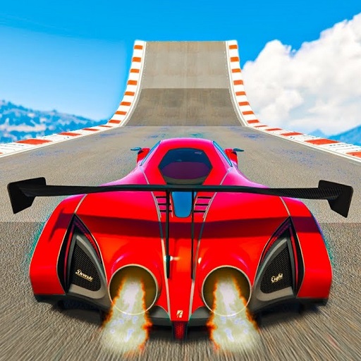 Impossible Car Stunt Games 3D logo