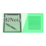 BJNote,WorkSheet,Memo,Note icon