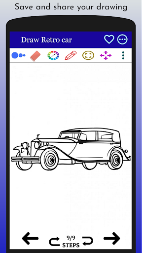 How to Draw Classic Cars Screen 2