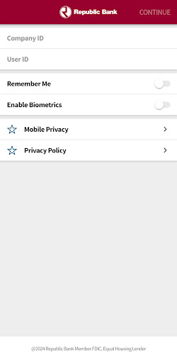 App screenshot