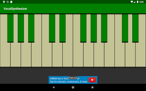 Vocal Synthesizer Screen 3