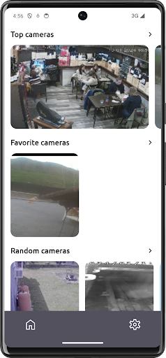 Android application RealLifeCam | Online Cameras screenshort
