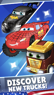 Merge Truck: Monster Truck 4