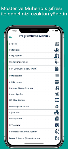 Alarm Panelim Pro Screen 2