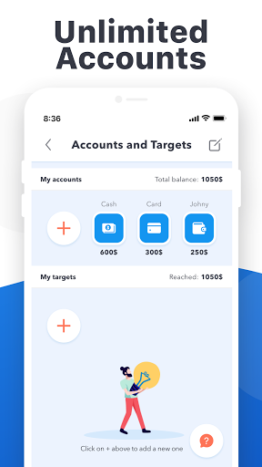 Expense tracker, Money manager Screen 2