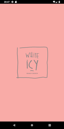 Android application WHITE ICY screenshort