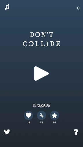 Android application Don't Collide screenshort