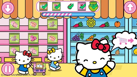 Hello Kitty Supermercado niños