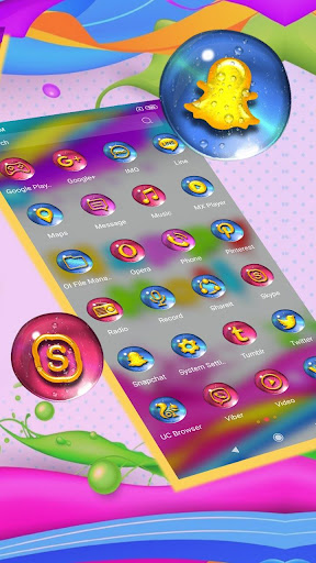 Happy Holi Launcher Theme Screen 2