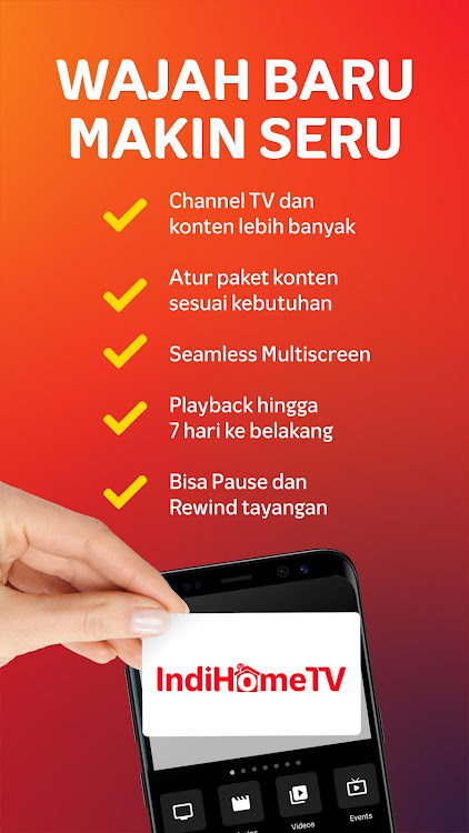 IndiHome TV - Watch TV & Movie - 8.7.12 - (Android)