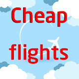 Cheap flights - flight search icon