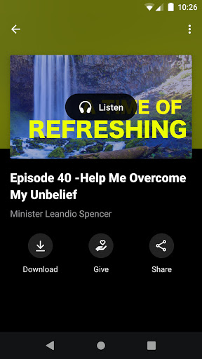 The Power of Faith Ministries Screen 3