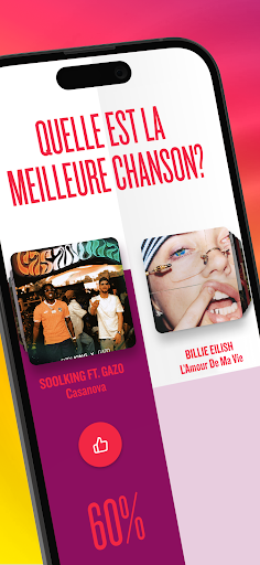 Aperçu de l'application