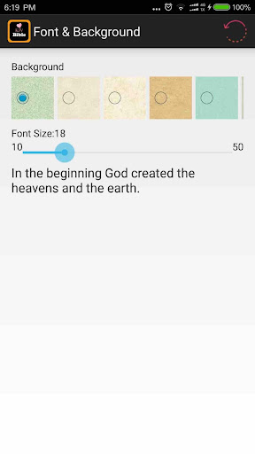 KJV Red Letter Audio Bible Screen 3