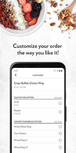 Screenshot of DBC Dining