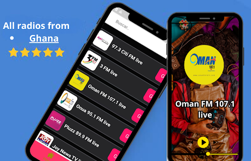 Android application Ghana Peace 104.3 FM live screenshort