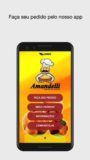 Android application Amandelli screenshort