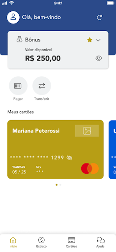 One Card Pagamentos Screen 2