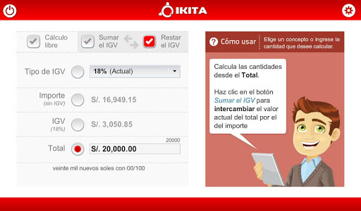 Calculadora de IGV Perú Pro