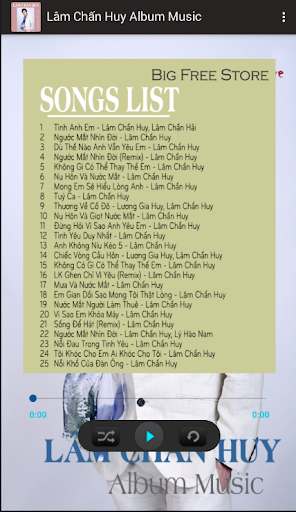 Lâm Chấn Huy Album Music