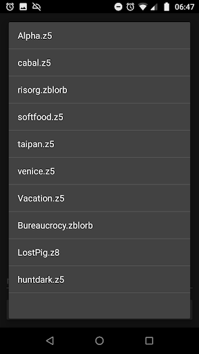 audio IF - Interactive Fiction