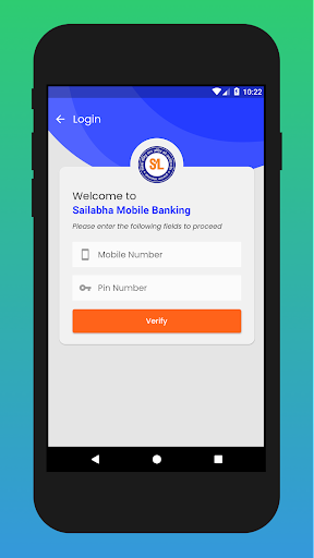 Android application Sailabha Mobile Banking screenshort