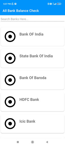 Bank Balance Check All Account Screen 2