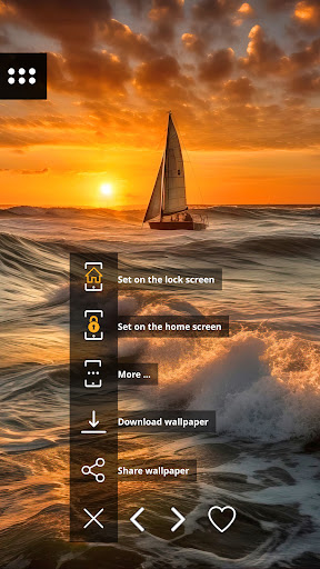 Wallpapers - sunset Screen 2