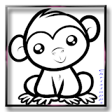 kids coloring book icon