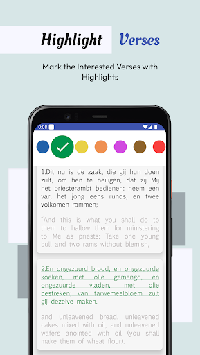 Dutch English Bible Screen 2