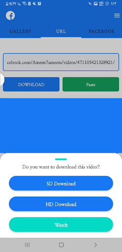 تحميل الفيديو من فيس بوك