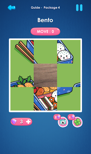 Android application Slide Pictures Puzzle screenshort