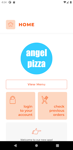 Android application Angel Pizza NE9 screenshort