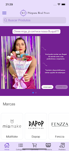 Android application Purpura Real Store screenshort