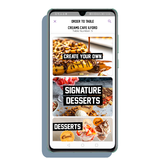 Creams Cafe Screen 3