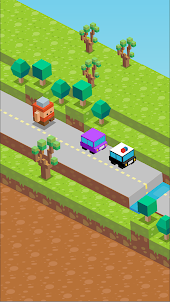 Blocky Road:Traffic Race