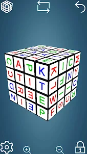 Word Puzzle Cube