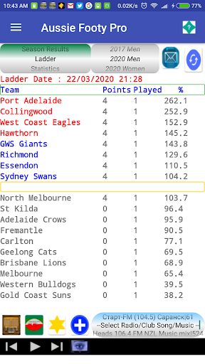 Footy Aussie Rules Pro Screen 3