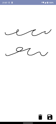 Simple Handwritten Note Screen 2